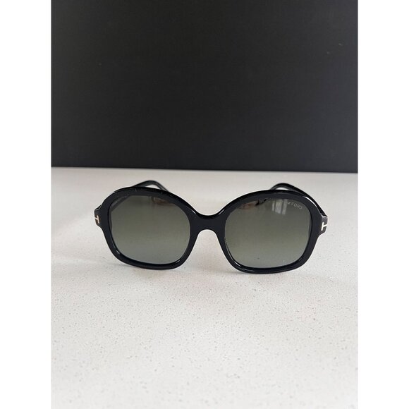 TOM FORD Hanley 57MM Butterfly black Sunglasses NEW main image 5